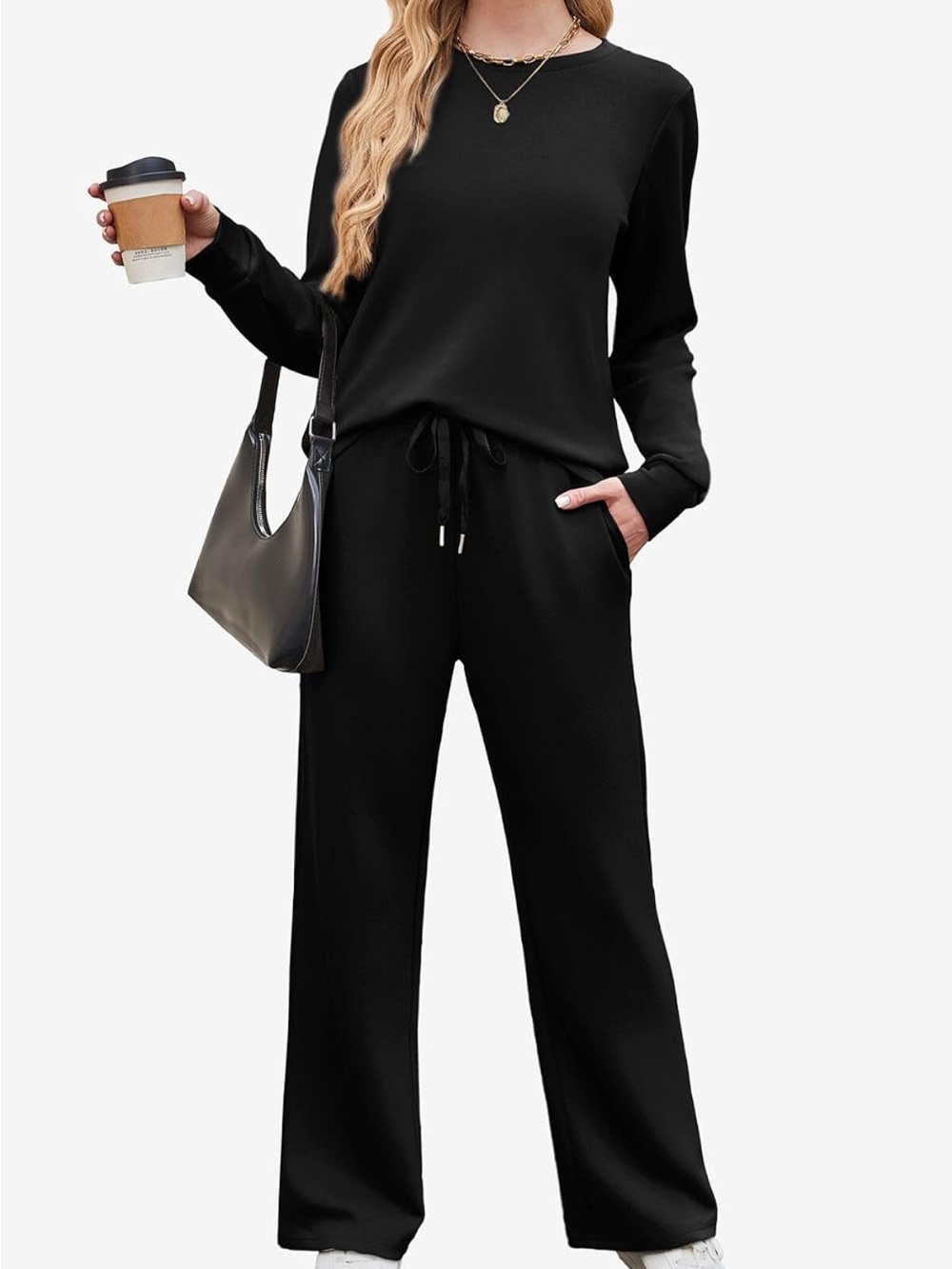 WIHOLL Women’s 2 Piece Lounge Outfit. New In Sealed Bag - Picture 2 of 7